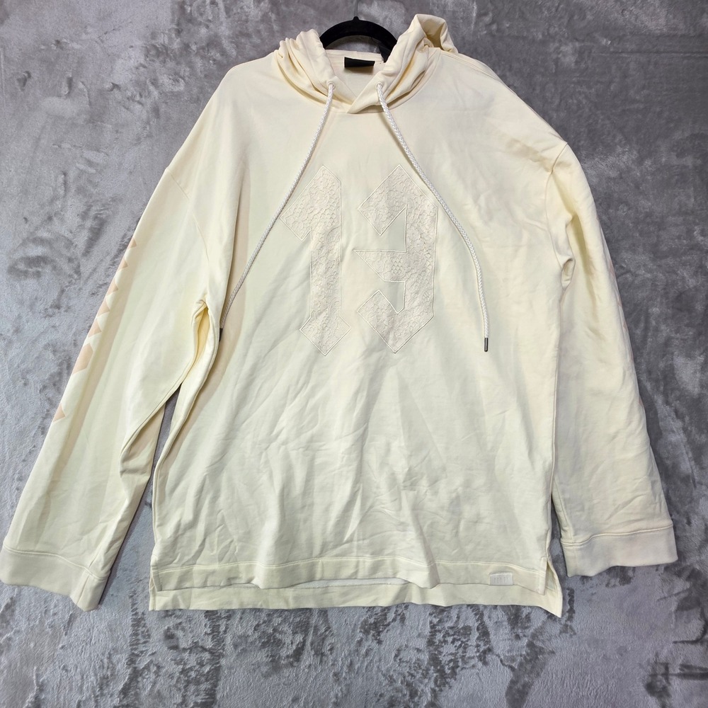 PUMA Fenty Rihanna Womens XS Oversized Graphic Hoodie Vanilla Ice Lucky 13